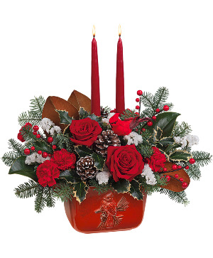 Christmas Classic Centerpiece T23X110A Teleflora