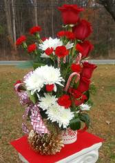 Candy Canes Christmas  Roses 