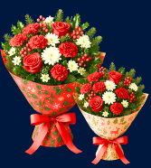 Christmas Cuts- Wrapped- No Vase 