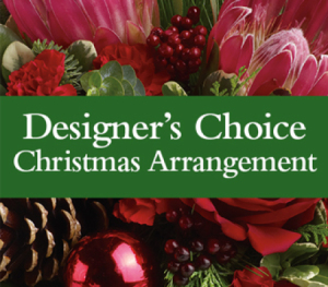 Designer Choice Christmas Arrangement Let our Designers create a unique and beautiful floral arrangement just for you!! in Colorado Springs, CO | Enchanted Florist II