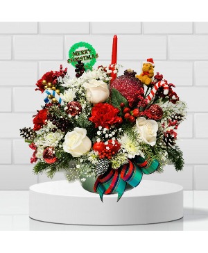 Christmas Design #9 Floral Arrangement