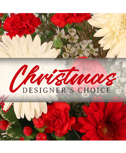 Christmas Designer's Choice Flower Arrangement
