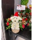 CHRISTMAS  DOG CHRISTMAS  BOUQUET