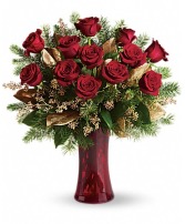 CHRISTMAS DOZEN VASE