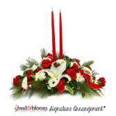Christmas Elegance Bud & Bloom Signature Arrangement