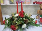 Christmas Elegance Centerpiece Table Centerpiece