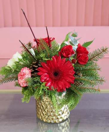 Christmas Eve  Vase Arrangement in Trenton, ON | Designs by Alexis Rose