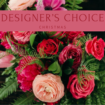 Christmas Florals Designer's Choice in Laurel, MT | PLANTASIA FLOWERS, PLANTS & GIFTS
