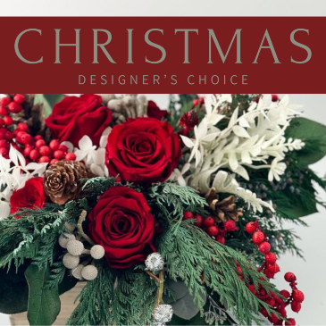Christmas Florals Designer's Choice in Laurel, MT | PLANTASIA FLOWERS, PLANTS & GIFTS