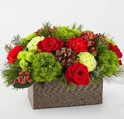 Christmas Flower Box 