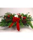 Christmas Fresh Round Centerpiece Traditional 