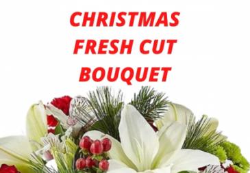 Christmas Fresh Cut Flower Bouquet  in Orleans, ON | SELECT BLOOMS FLORAL BOUTIQUE