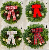 Fresh Christmas Wreaths 18" 