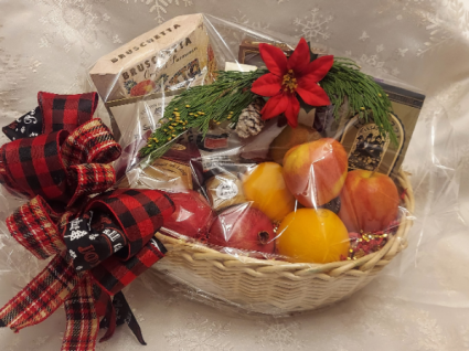 Christmas Fruit Basket Gourmet Basket