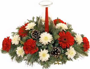 Christmas Glow Centerpiece in Winston Salem, NC | RAE'S NORTH POINT FLORIST INC. Christmas Glow Centerpiece in Winston Salem, NC | RAE'S NORTH POINT FLORIST INC.