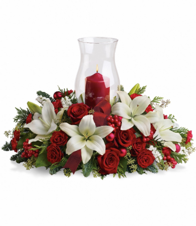 Christmas Glow Christmas Centerpiece