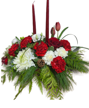 Christmas Glow gbn Table Centrepiece.