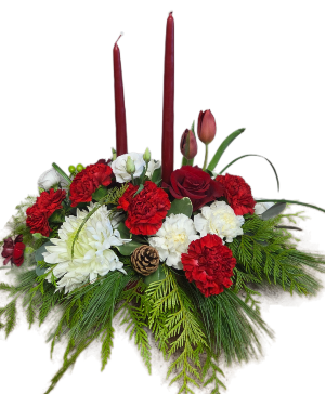 Christmas Glow gbn Table Centrepiece.