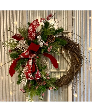 Christmas Grapevine Artificial Wreath