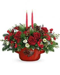 Christmas Heirloom Centerpiece 