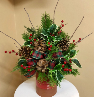 Christmas Heirloom Crock 2 Gifts in One!!! Plus that wonderful pine scent! in Springfield, IL | FLOWERS BY MARY LOU Christmas Heirloom Crock 2 Gifts in One!!! Plus that wonderful pine scent! in Springfield, IL | FLOWERS BY MARY LOU