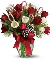 Christmas Holiday Tulip Bouquet