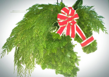 Christmas Horse Wreath Door Hanger