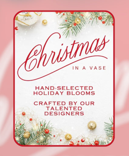 Christmas in a Vase 