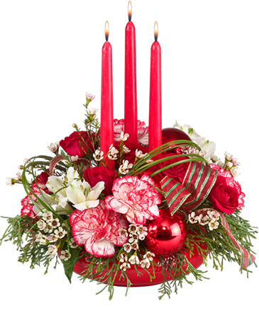 Christmas Kindness Centerpiece in Ozone Park, NY | Heavenly Florist