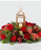 Christmas Lantern Centerpiece