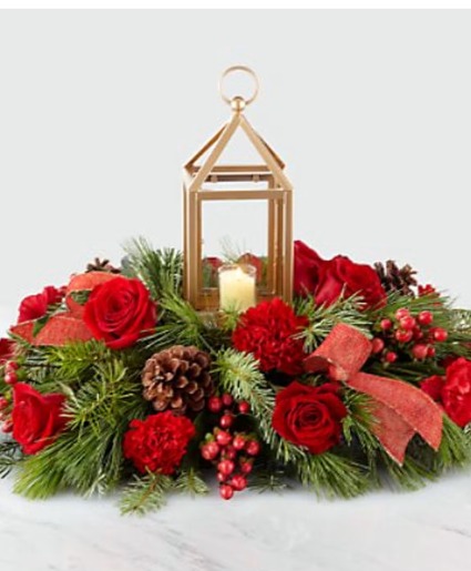 Christmas Lantern Centerpiece