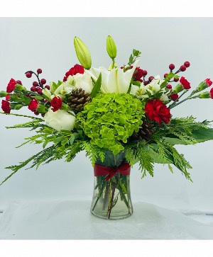 Christmas Life  Vase 