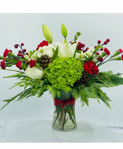 Christmas Life  Vase 