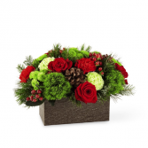 Christmas Log Cabin Bouquet