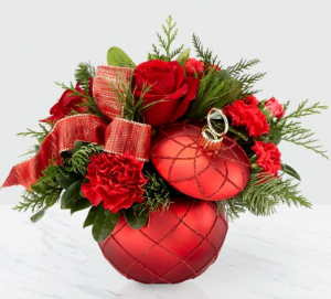 Christmas Magic Vase in Bryan, OH | Farrell's Lawn & Garden and Flowers Christmas Magic Vase in Bryan, OH | Farrell's Lawn & Garden and Flowers