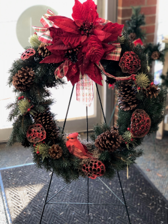 Christmas Memorial Wreath - Call To Order  in Joliet, IL | LABO'S FLOWERS & GIFTS