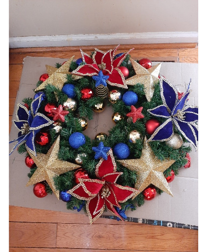 Christmas Military Wreath