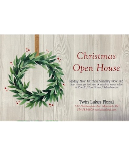 Christmas Open House 