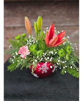 Christmas Ornament Arrangement 