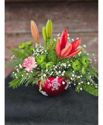 Christmas Ornament Arrangement 