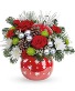 Christmas ornament bouquet 