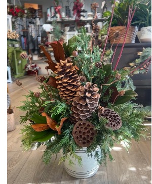 Christmas Patio Arrangement  Christmas 