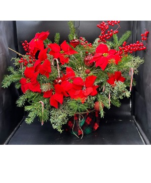 Christmas Patio Pot Custom Designers Choice