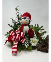Christmas Penguin Arrangement