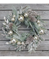 Christmas Pine Wreath 24