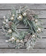 Christmas Pine Wreath 24" with Gold Ornaments Gift Items