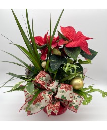 Christmas Planter Basket 