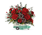 Christmas Roadtripper fresh floral