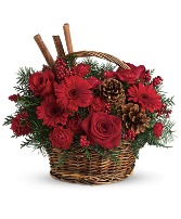 CHRISTMAS SCENTED BASKET Basket
