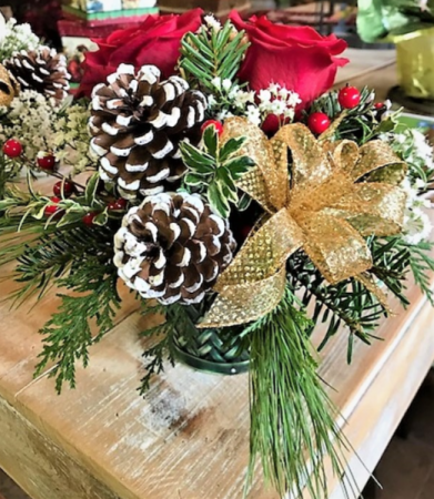 Christmas Sentiment Basket